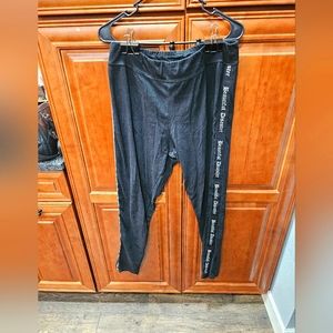 Beautiful Disaster Black Leggings #256
